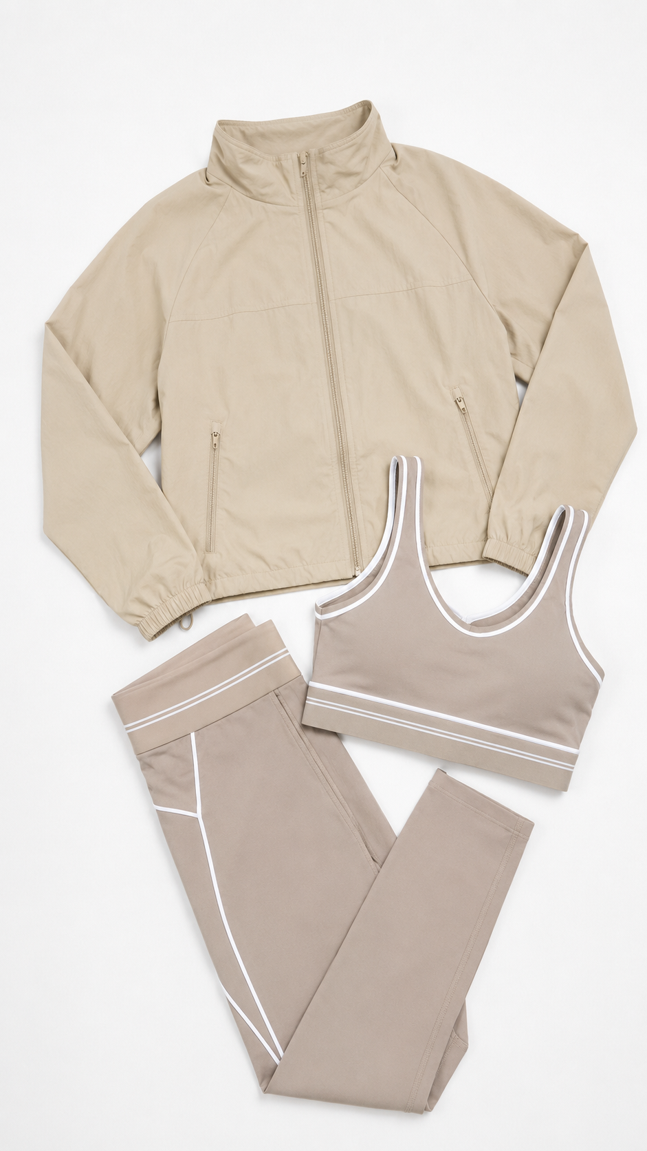 SC GYM SET (KHAKI)
