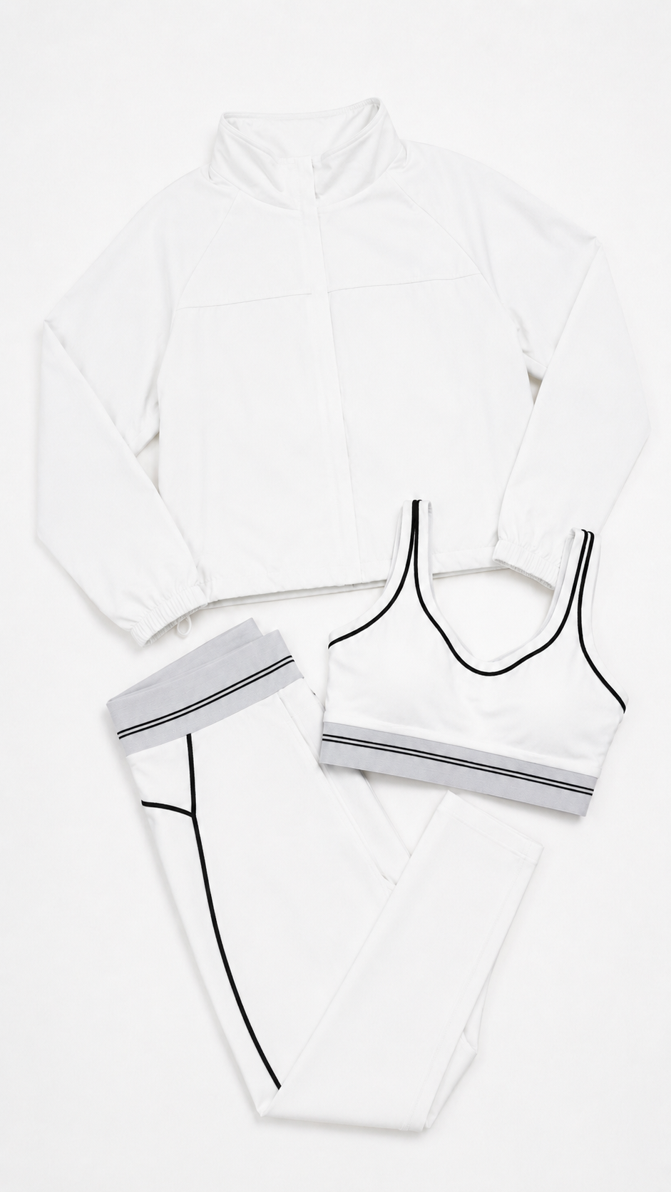 SC GYM SET (WHITE)